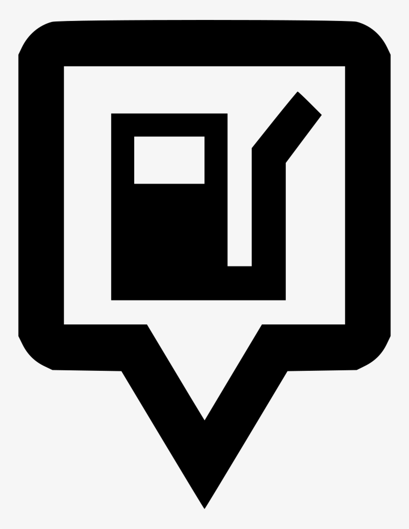 Pin Gas Station, transparent png download