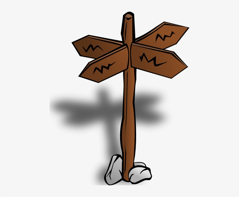 Sign - Crossroads Sign Clip Art, transparent png download