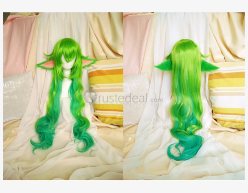 League Of Legends Lulu And Poppy Star Guardian Long - Lulu Star Guardian Wig, transparent png download