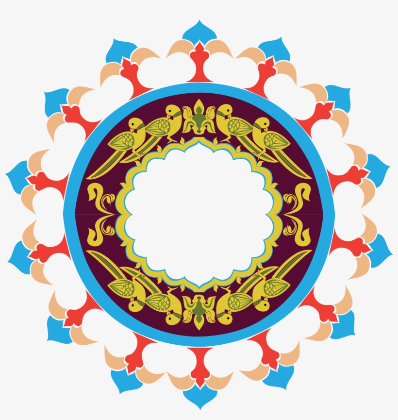 Png Coloured - Rangoli Alpana Designs Png, transparent png download