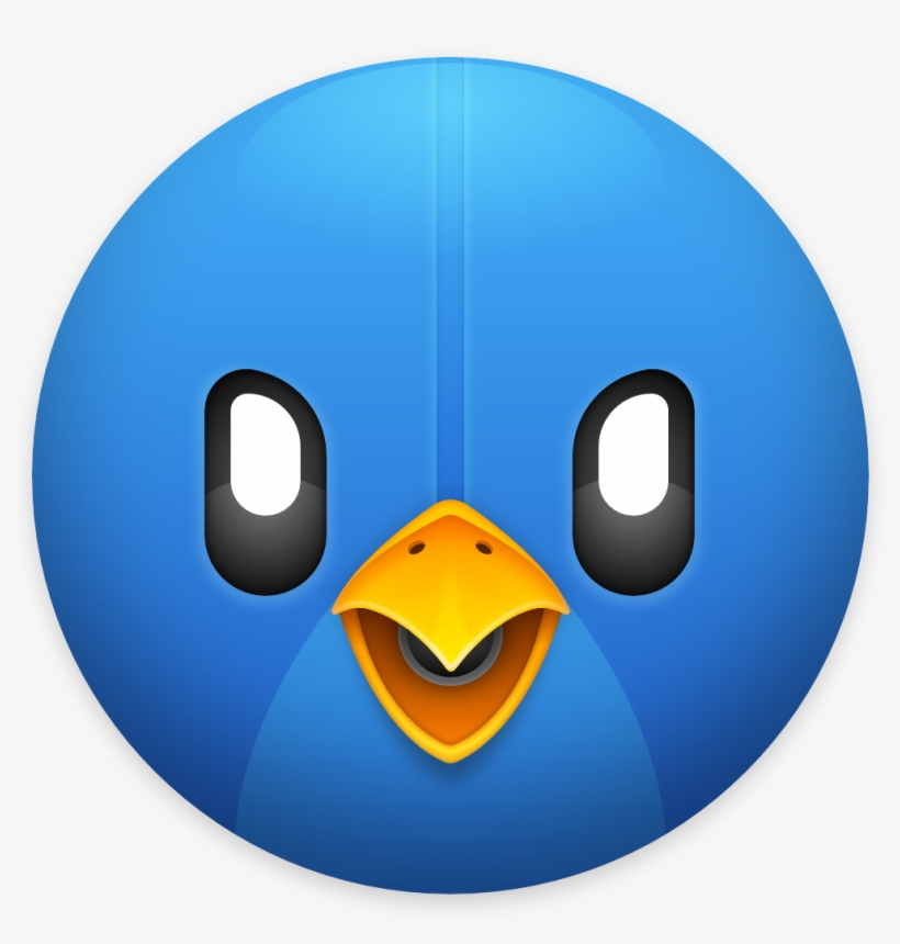 Keyboard Maestro Macro To Change Theme In Tweetbot - Mac Tweetbot Icon, transparent png download