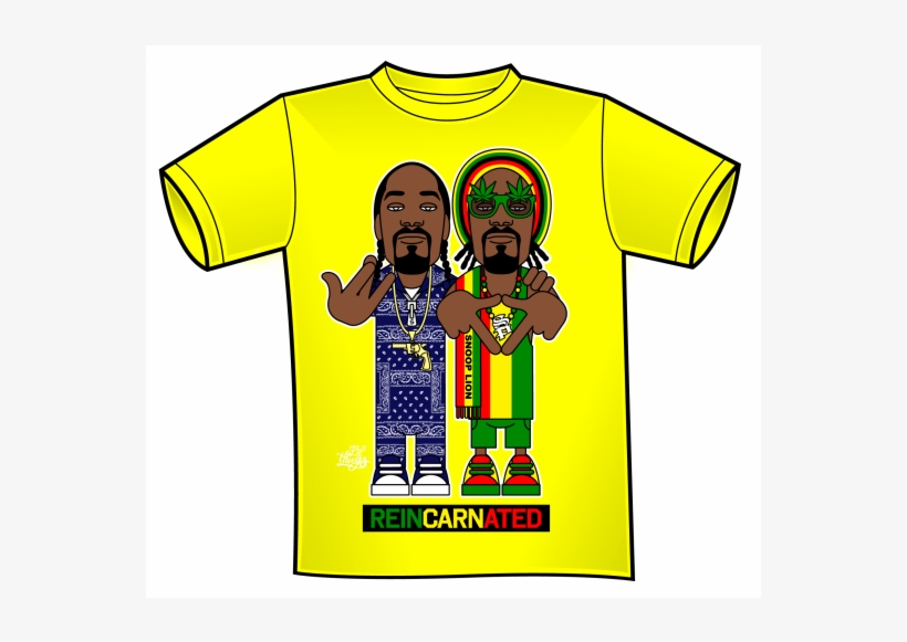 Snoop Lion Shirt - T Shirt, transparent png download