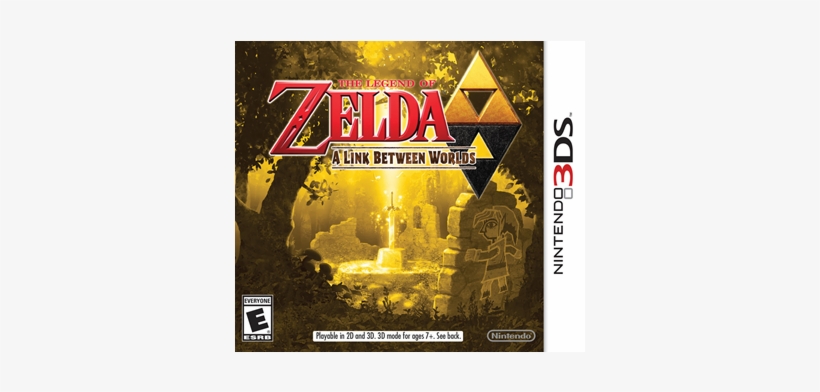 Legend Of Zelda, The - Legend Of Zelda: A Link Between Worlds - Nintendo 3ds, transparent png download