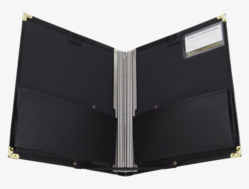 The Deluxe Black Folder - Professional Black Folder, transparent png download