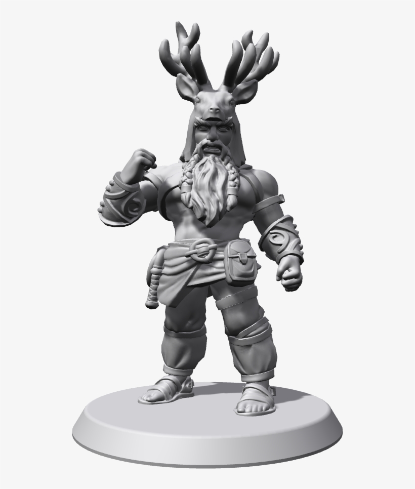 What Should This Stag-themed Magic Helm Do - Figurine, transparent png download