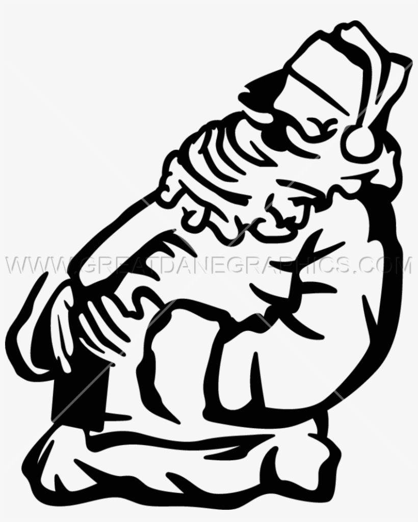 Santa Ho Ho Ho - Illustration, transparent png download