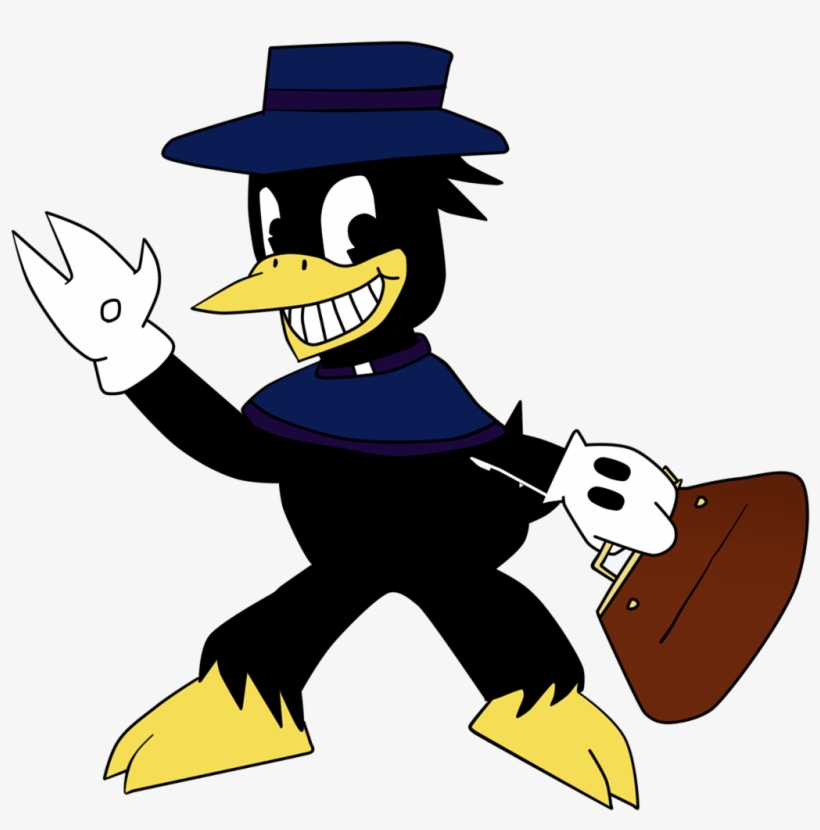 The Comedic Crow - Bendy Casper Crow, transparent png download