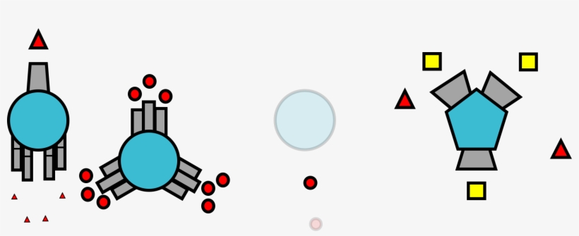 Rockets And Drones - Diep Io Drone Class Ideas, transparent png download