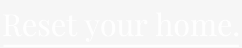 Logo Big Resetyourhome In White With A Line - Close Icon Png White, transparent png download