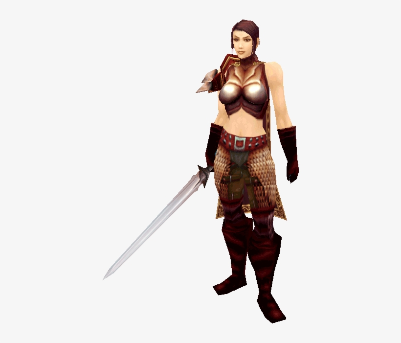 Click To View Full Size Image - Female Human Warrior, transparent png download
