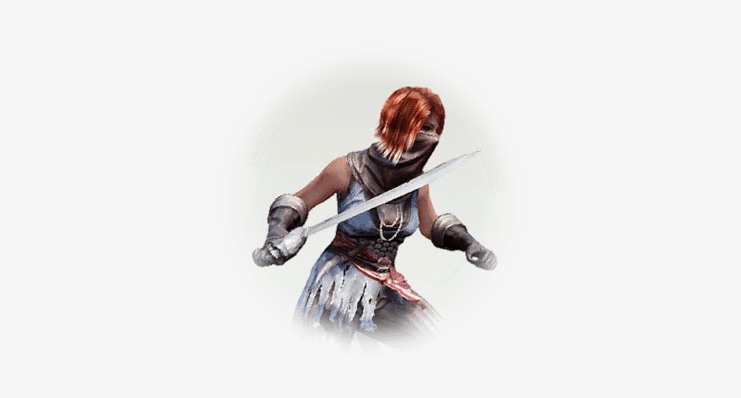 Cox Female Warrior - 黑色 沙漠 酷 斯 女 戰士, transparent png download