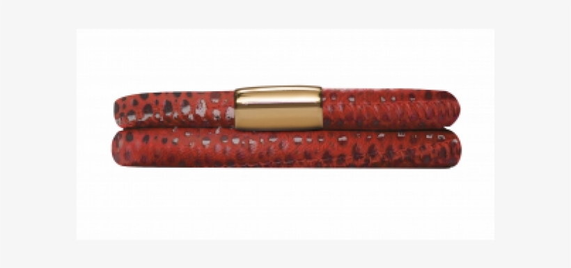 Red Reptile Double Bracelet - Steel, transparent png download