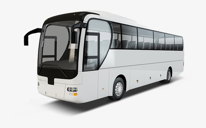 Easy Charter Bus Rentals In The Midwestern U - Bus With White Background, transparent png download