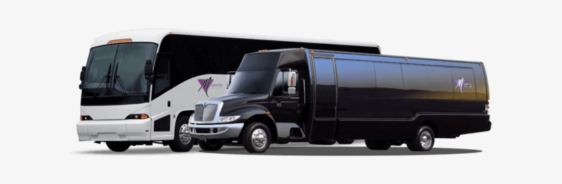 Limo Bus And Coach Bus Service - Bus, transparent png download