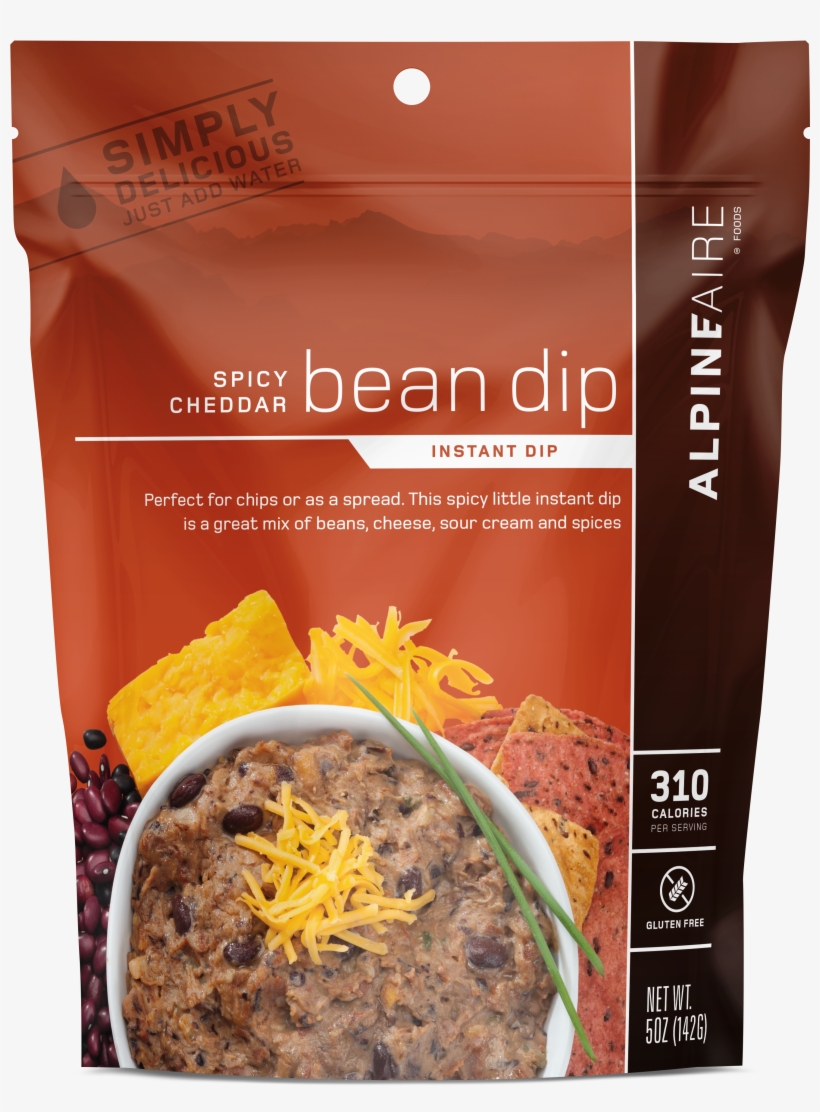 Enlarge Image - Alpineaire Foods Spicy Cheddar Bean Dip - 5 Oz., transparent png download