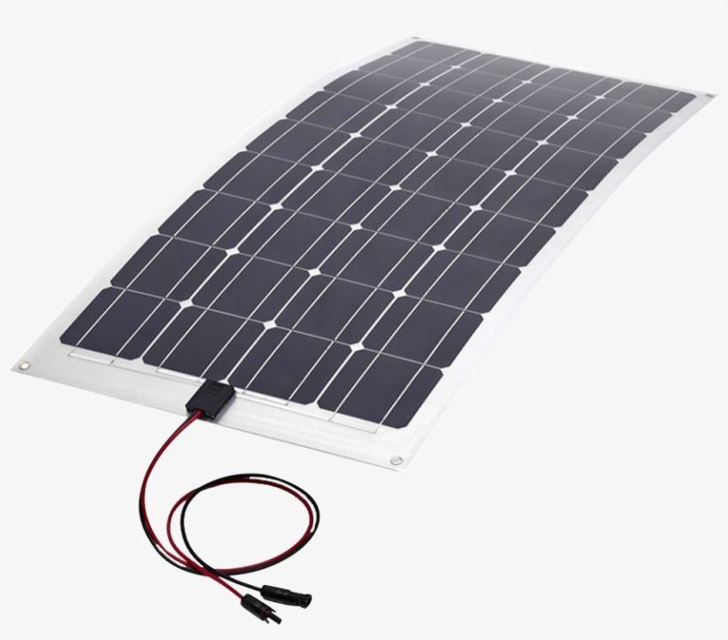 Aluminum Mono Semi-flexible Solar Panels 50w To 100w - Solar Panel Flexible 150w, transparent png download