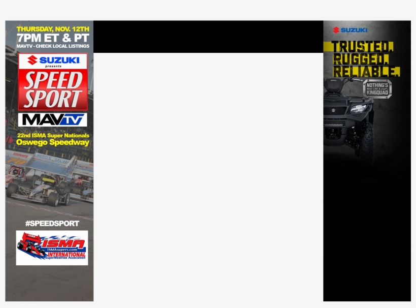 Website Background Ad Isma Supernats Nov 12th - National Speed Sport News, transparent png download