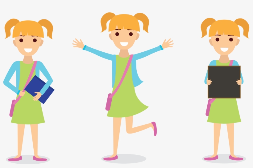 School Girl - School, transparent png download