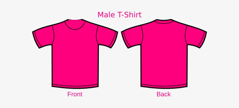Pink T Shirt Vector, transparent png download