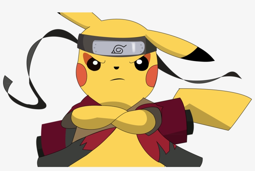 Pokemon Clipart Images At Getdrawingscom Free For Personal - Pokemon Pikachu Naruto, transparent png download