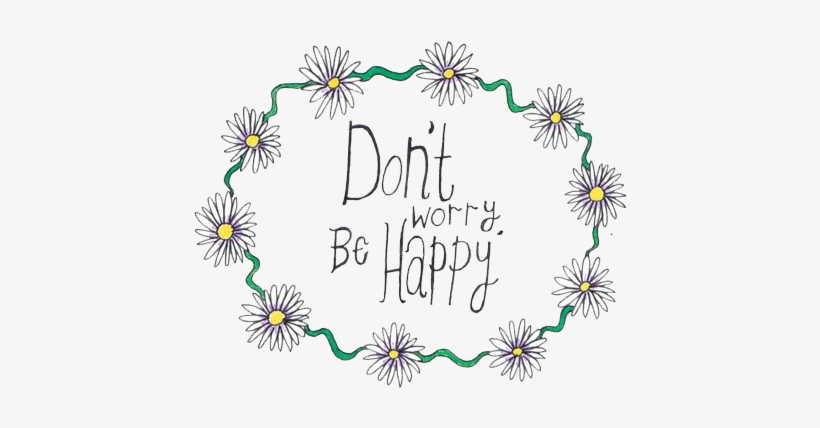 Daisy Tumblr Banner Download - Don T Worry Be Happy Transparent, transparent png download