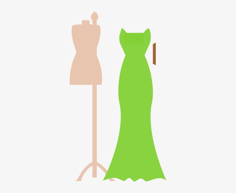 Green Dress Clipart Png For Web - Green Dress Clipart, transparent png download