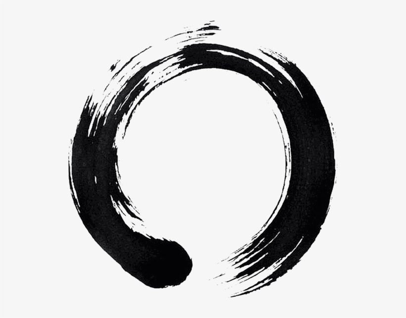 Enso Zen1 - Wabi Sabi Tattoo, transparent png download