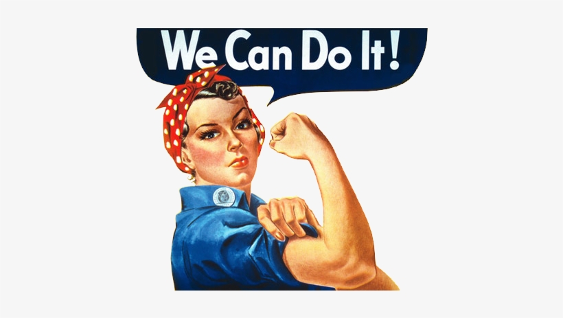 Download We Can Do It - We Can Do It Large | Transparent PNG Download
