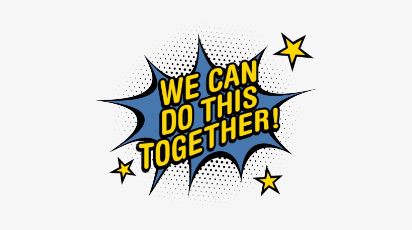 We Can Do This Together - Onomatopé Goal, transparent png download