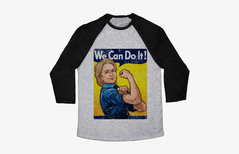We Can Do It Baseball Tee - Pansexual Shirt, transparent png download
