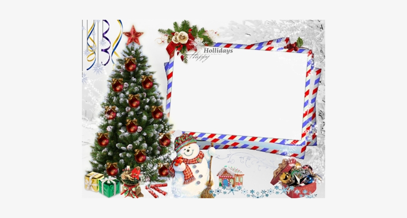 Christmas Frames V2 Christmas Frames V2 Christmas Frames - Cafepress Merry Christmas Snowman Iphone 7 Tough Case, transparent png download