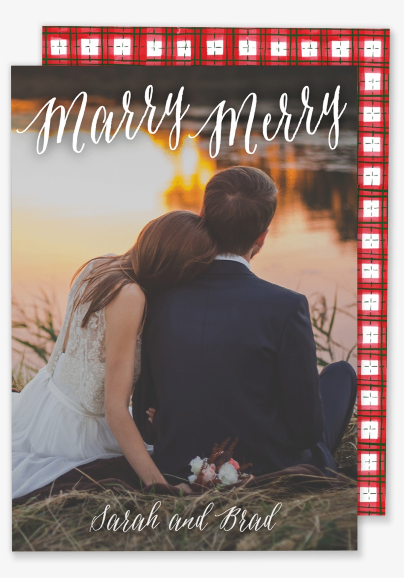 Marry Merry Christmas Card - Vows Covenant Of Marriage Broken, transparent png download