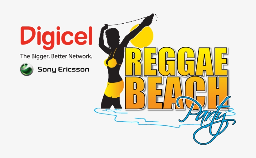 Reggae Beach Party - Digicel, transparent png download