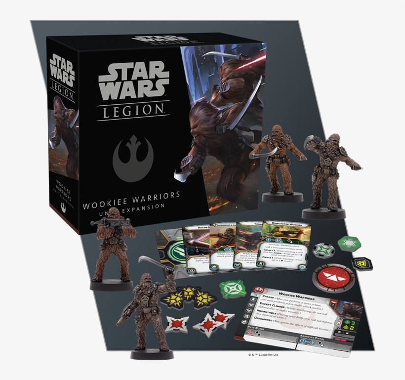 Wookiee Warriors Spread - Star Wars Legion Wookies, transparent png download