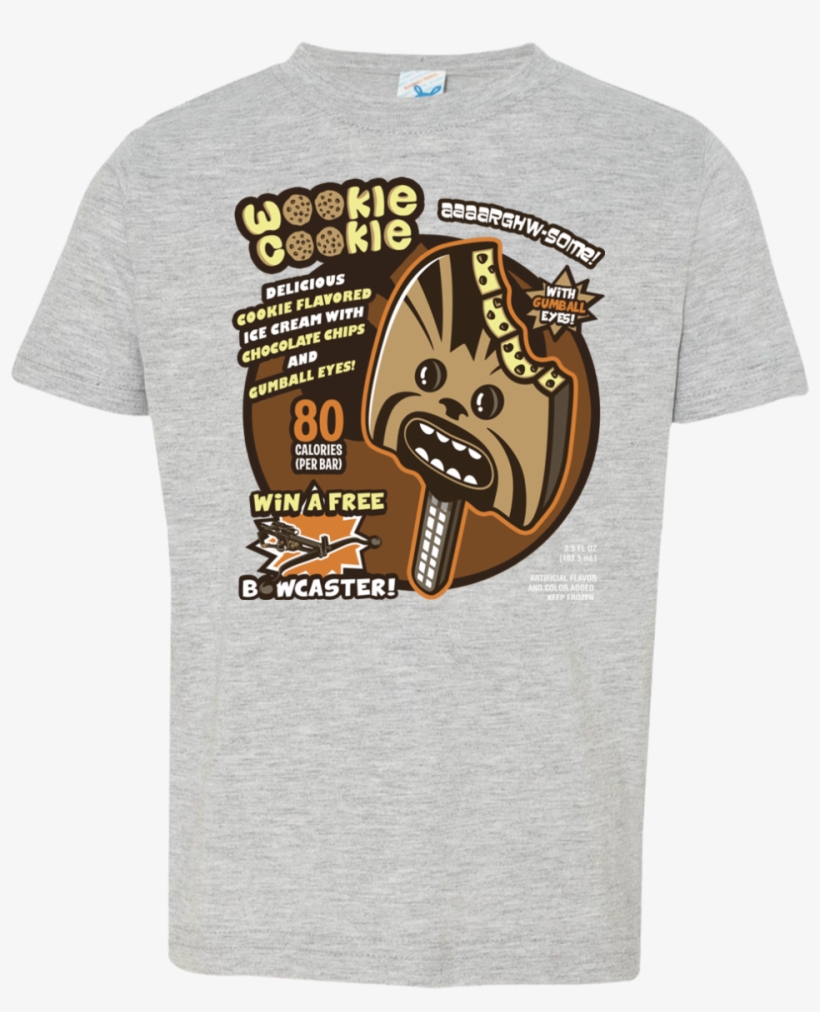 Wookie Cookie Toddler Premium T-shirt - Halloween Toddler Jersey Tee - Pink - 5/6, transparent png download