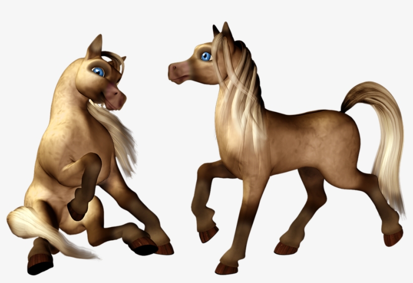 Pony, Horse, Colt, Filly, Foal, Cartoon, Toon, Isolated - Horse, transparent png download