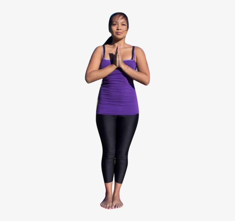 Woman Yoga Png - Girl, transparent png download