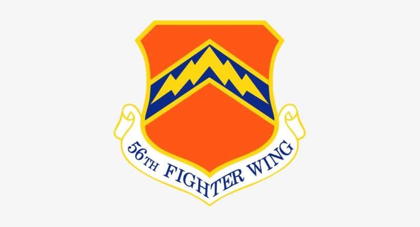 Wings Png, Air Force Patches, Military Shirt, Military - Luke Afb 56 Fw, transparent png download
