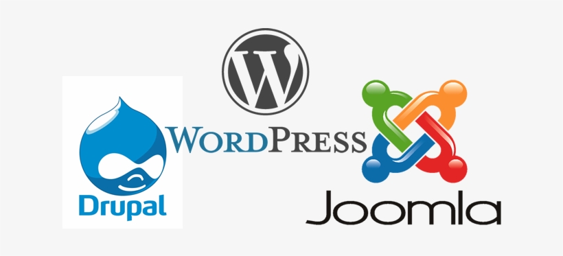 Wordpress Vs Joomla Vs Drupal - Git Wordpress, transparent png download