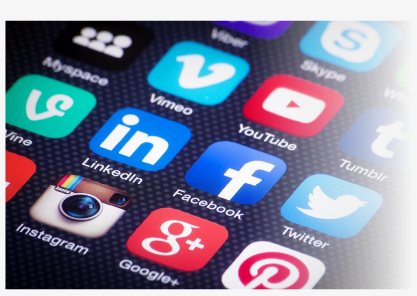 Original Social Media Icons - Global Village Social Media, transparent png download