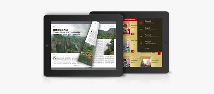 "the Confucius Institute" Magazine - Tablet Computer, transparent png download