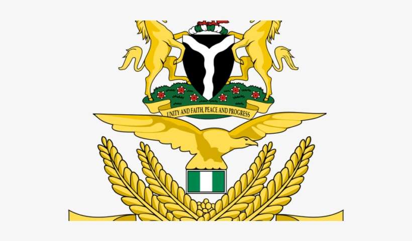 The Nigerian Air Force Has Said That Its Air Task Force - Coat Of Arms Nigeria Logo, transparent png download