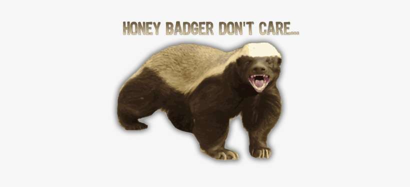 The Honey Badger - Kiss A Honey Badger, transparent png download