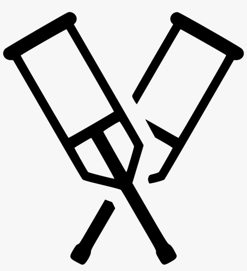 Crutches Comments - Icon, transparent png download