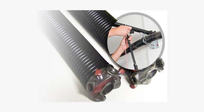 Broken Garage Door Spring - Garage Door Spring Looks Broken, transparent png download