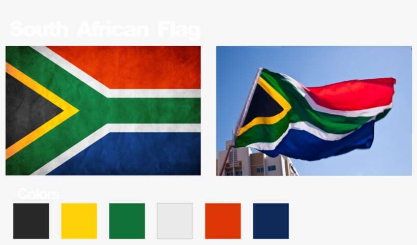 I - South African Flag Flying, transparent png download