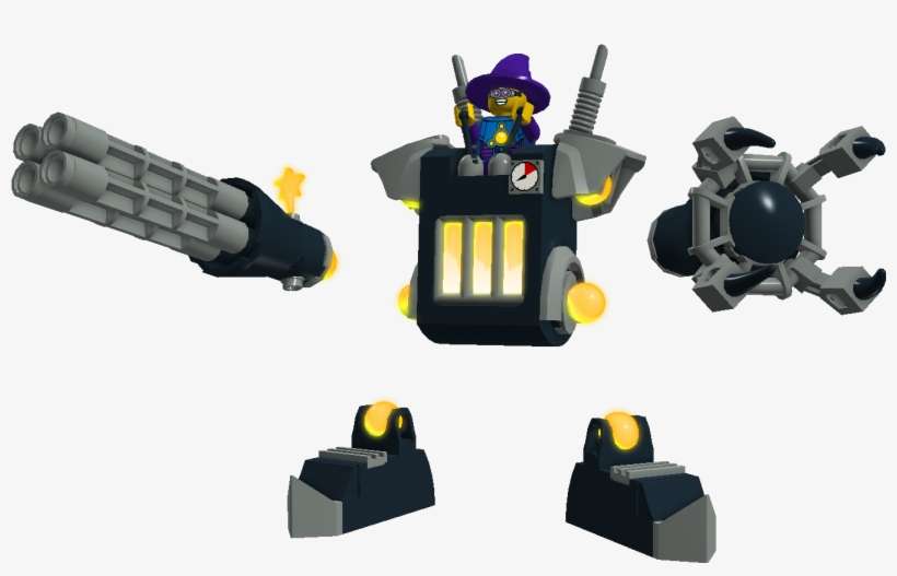 5716b82a404db Wizardmech1 - Action Figure, transparent png download