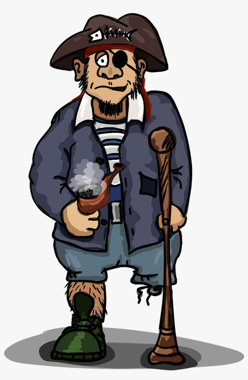 Throw Away Your Crutches - Happy Talk Like A Pirate Day, transparent png download