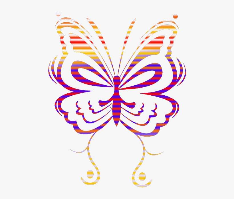 Butterfly - Brush-footed Butterfly, transparent png download