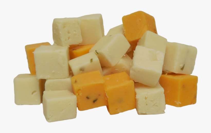 These Bite-sized Cubes Are Available In Six Flavors - Queso En Cubos Png, transparent png download